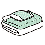 イラスト:布団類