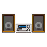 イラスト:ミニコンポ