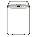 イラスト:洗濯機