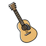 イラスト:ギター